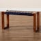 Bali & Pari Prunella Modern Bohemian Two-Tone Seagrass and Acacia Wood Accent Bench 240-13460-ZORO - alternate 3